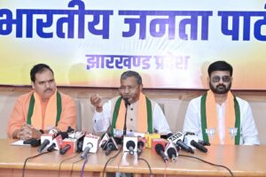 Babulal Marandi press conference