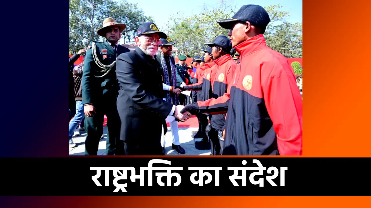 NCC Cadets on MissionVeer Birsa Munda Cyclothon