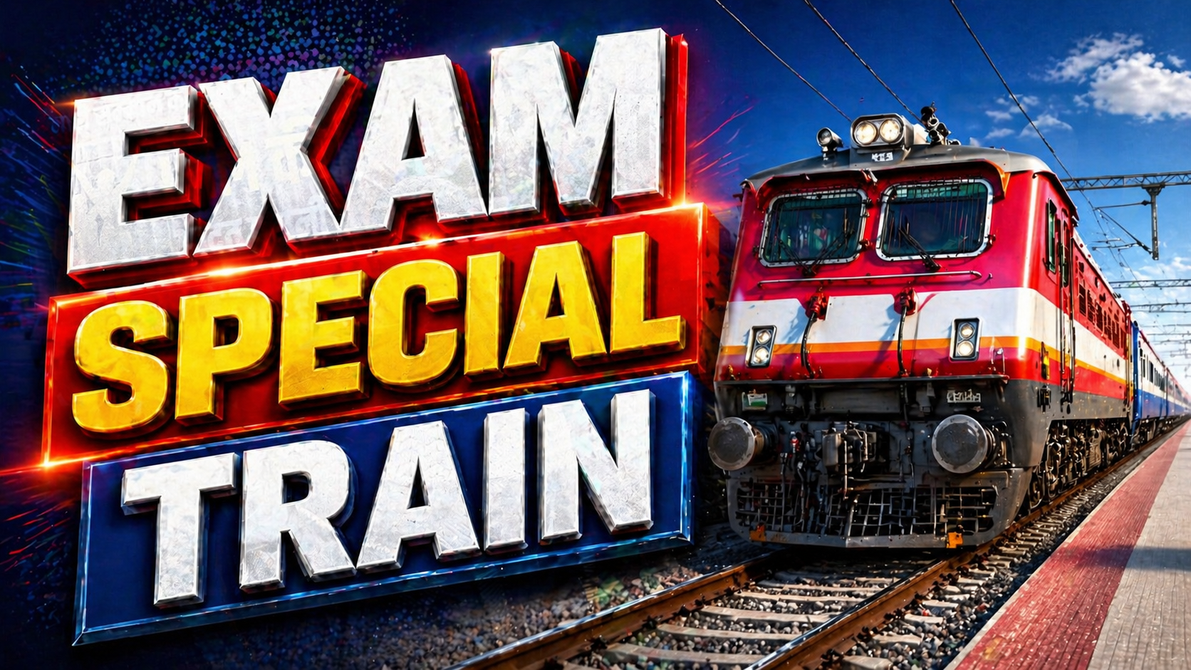jet exam 2026 exam special train,
