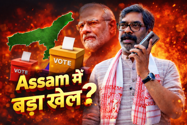 Assam election 2026 Jharkhand CM statement Assam