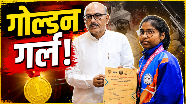 गोल्ड मेडल विजेता देवासी हेम्ब्रम को सम्मानित करते विधानसभा अध्यक्ष रबीन्द्रनाथ महतो
