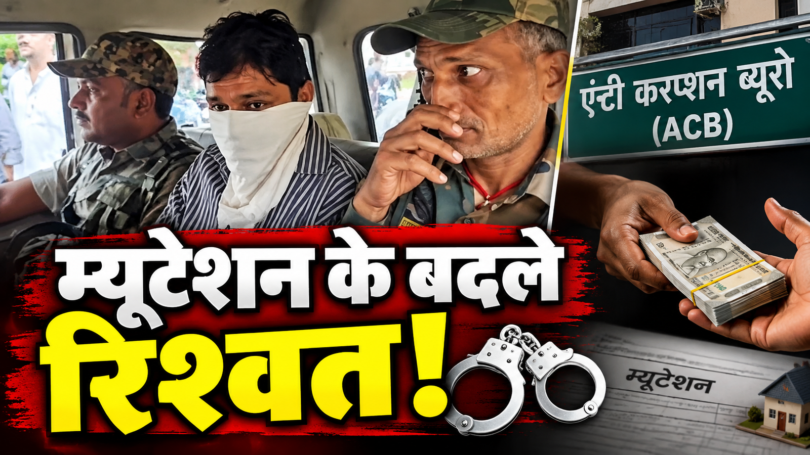 चतरा में म्यूटेशन के बदले रिश्वत लेते राजस्व कर्मचारी की गिरफ्तारी