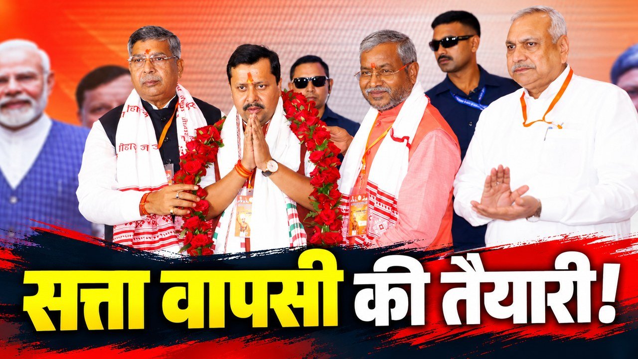 रांची में भाजपा प्रदेश कार्यसमिति की बैठक को संबोधित करते राष्ट्रीय अध्यक्ष नितिन नवीन
