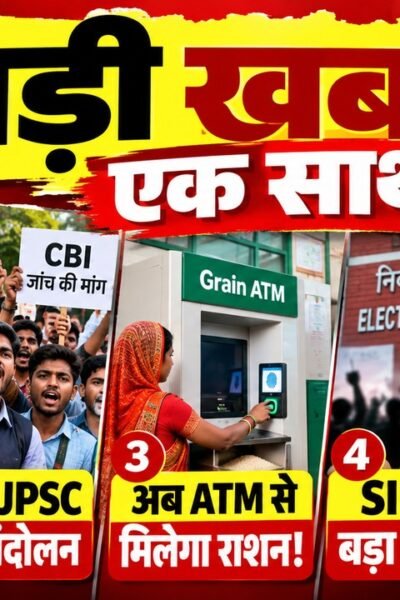 झारखंड की 5 बड़ी खबरों का फीचर इमेज