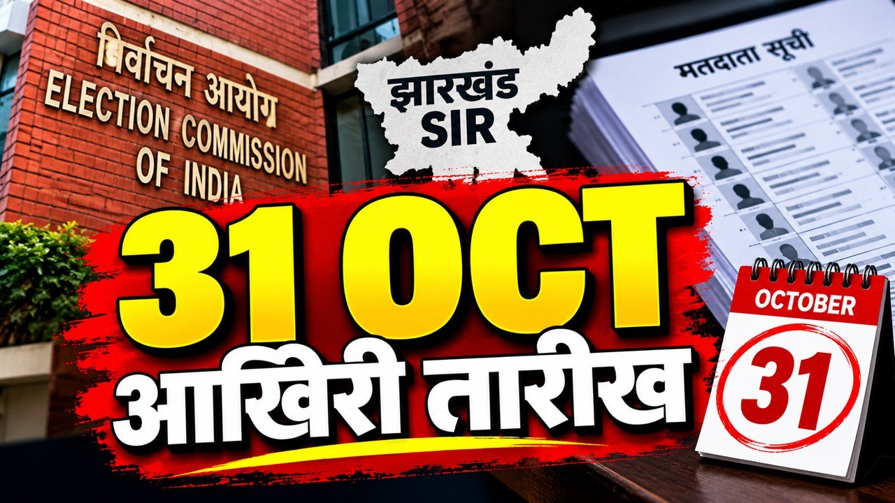 झारखंड SIR बुलेटिन 18 अक्टूबर 2026, दावा-आपत्ति की अंतिम तिथि और अंतिम मतदाता सूची का प्रकाशन